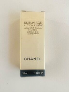 CHANEL Sublimage La Lotion Suprême - Cream & Black Packaging